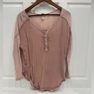 We the free Henley top